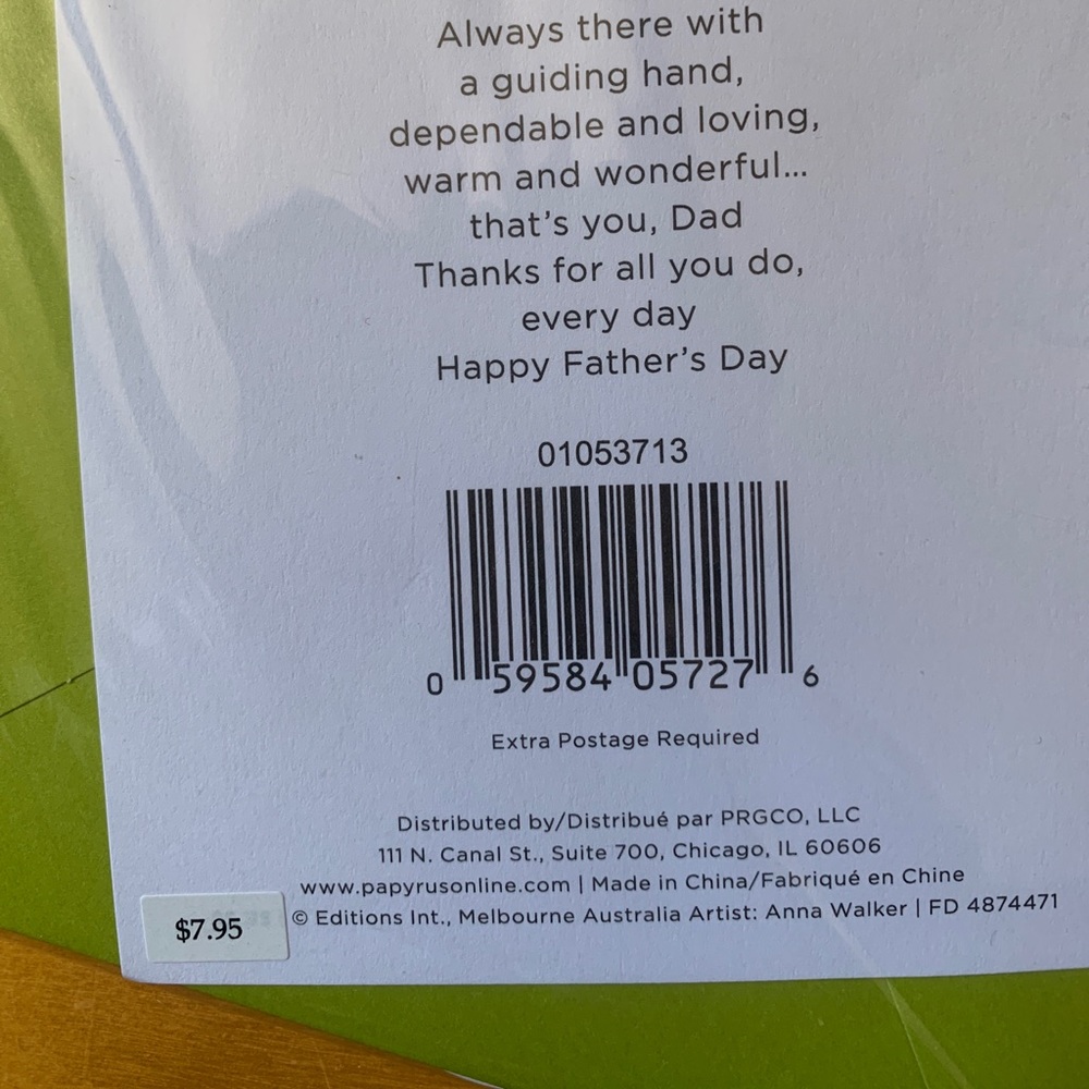 Papyrus - Father’s Day Card - Picture 2 of 3